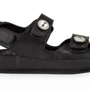 Allegra James Cali Berkenstock Sandal with Pearl detail